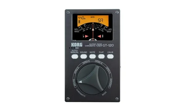 KORG｜GT-120 吉他貝斯專用多功能調音器