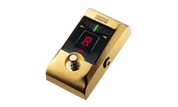 KORG｜Pitchblack 吉他／貝斯專用踏板式調音器 — 金色