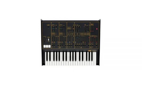KORG｜ARP ODYSSEY FS Rev2 雙音類比合成器 — 黑金色