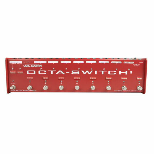Carl Martin｜Octa-Switch MKII 效果器切換踏板