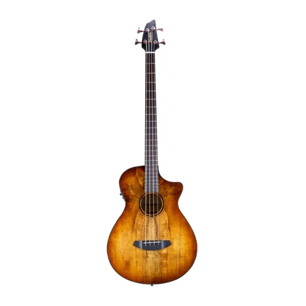 Breedlove｜Pursuit Exotic S Concerto Amber Bass CE 電木貝斯 面單