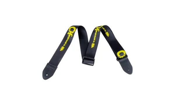 Charvel｜Logo Black／Yellow Strap 吉他背帶 — 黑黃色