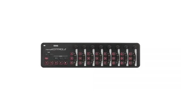 KORG｜nanoKONTROL2 USB MIDI 控制器 (黑色)