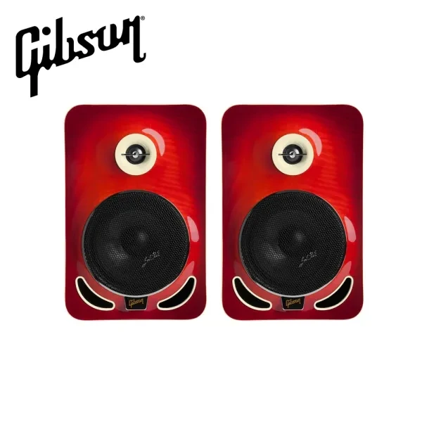Gibson｜Les Paul 6 六吋 監聽喇叭 — 櫻桃色（一對）