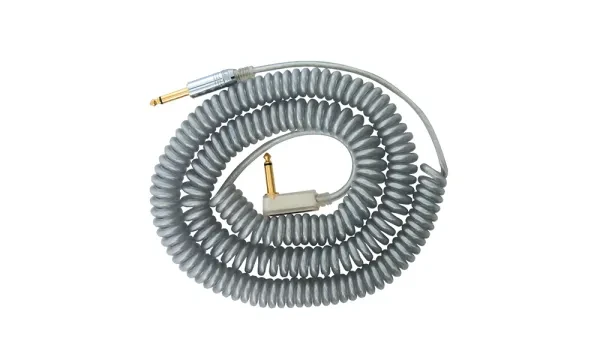 VOX｜VCC Vintage Coiled Cable 復古電話線導線 9米 — 銀色