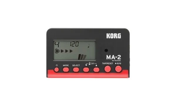 KORG｜MA-2 節拍器 黑紅色