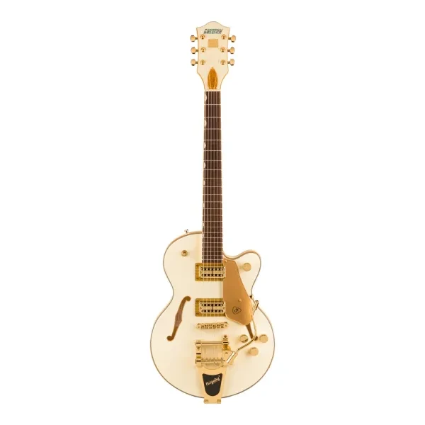 【預購】Gretsch｜簽名款 Electromatic Chris Rocha Broadkaster Jr. Center Block 復古白 半空心電吉他