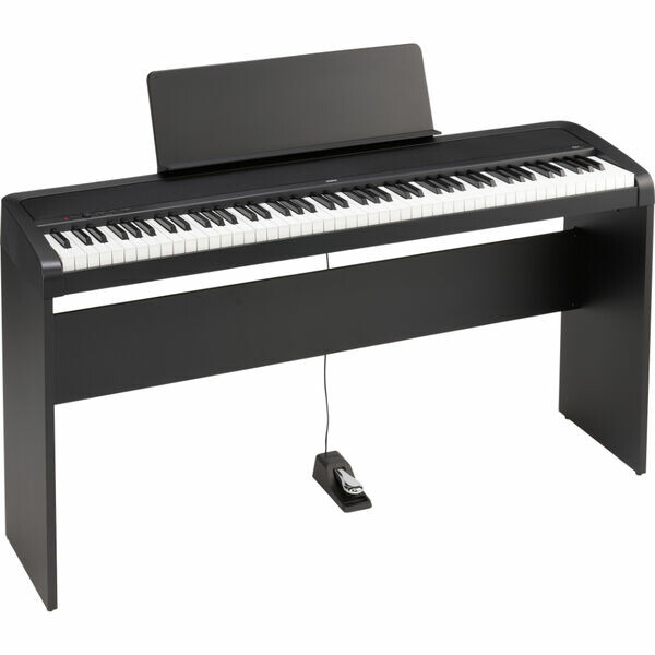 KORG｜B2+ SP 數位鋼琴 含琴架 — 黑色