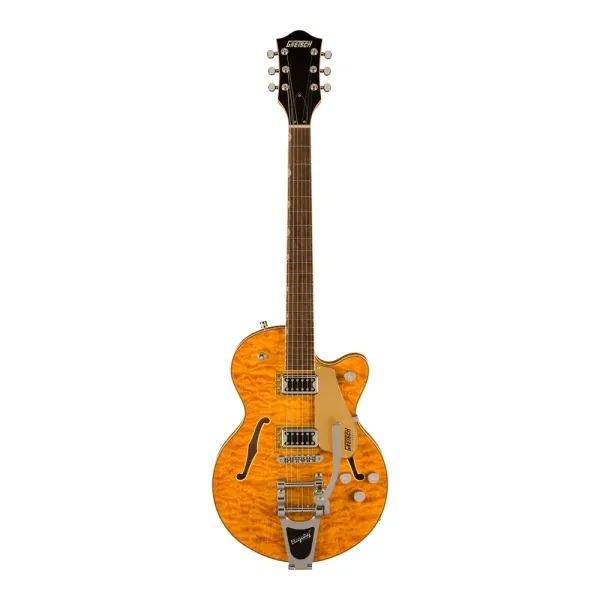 Gretsch｜G5655T-QM Electromatic Center Block Jr. Single-Cut 橘色 半空心電吉他