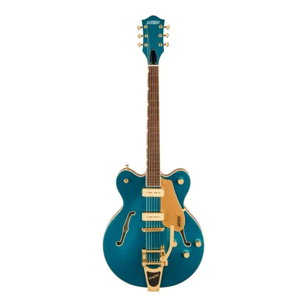 Gretsch｜限量版 Electromatic Pristine LTD Center Block Double-Cut 藍綠色 半空心電吉他