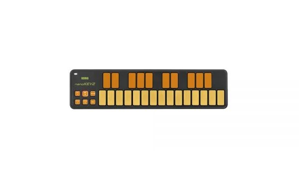 KORG｜nanoKEY2 MIDI控制鍵盤 — 橘黃色