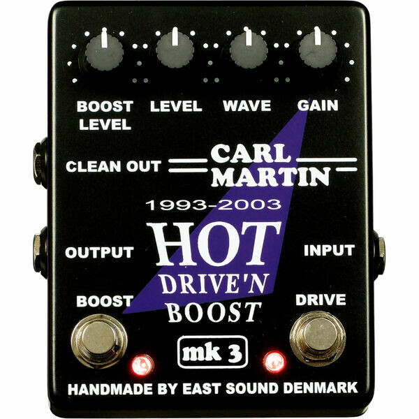 Carl Martin｜Hot Drive'n Boost mk3 效果器