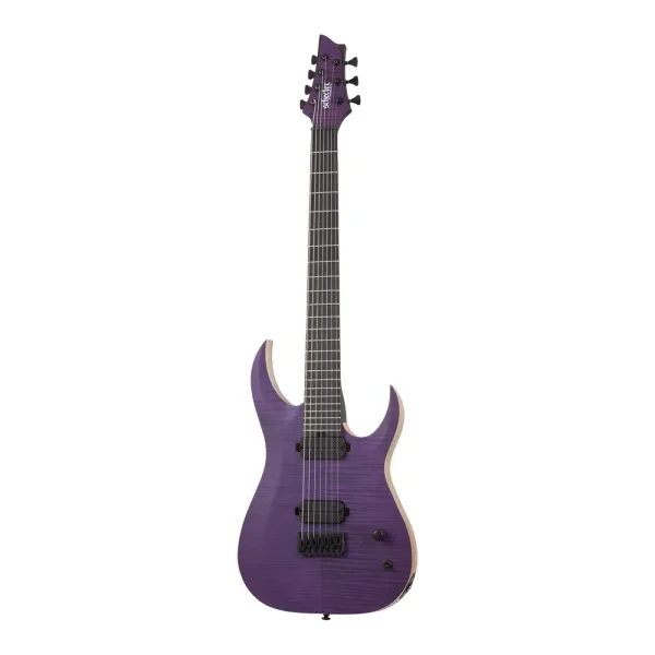 Schecter｜MONUMENTS 簽名款 John Browne Tao-7 紫色 電吉他