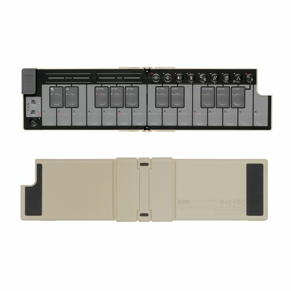 【預購】KORG｜nanoKEY Fold 折疊式 MIDI控制鍵盤 米色