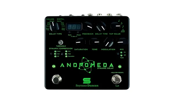 Seymour Duncan｜Andromeda Dynamic Digital Delay 吉他數位延遲效果器