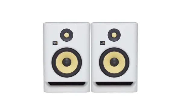 KRK｜Rokit RP7 G4 七吋 監聽喇叭 — 白色（一對）