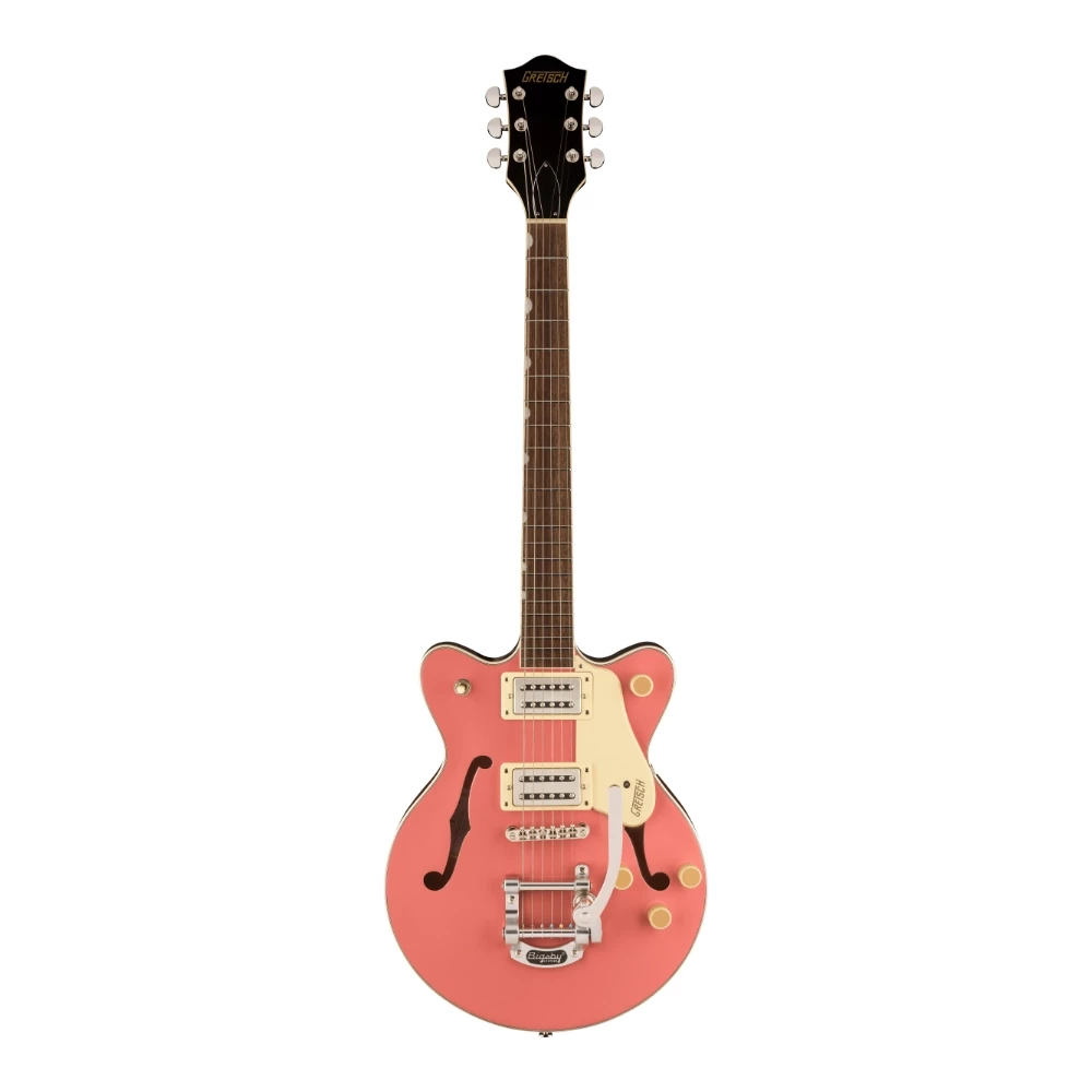 Gretsch｜G2655T Streamliner Center Block Jr. Double-Cut 珊瑚橘 半空心電吉他