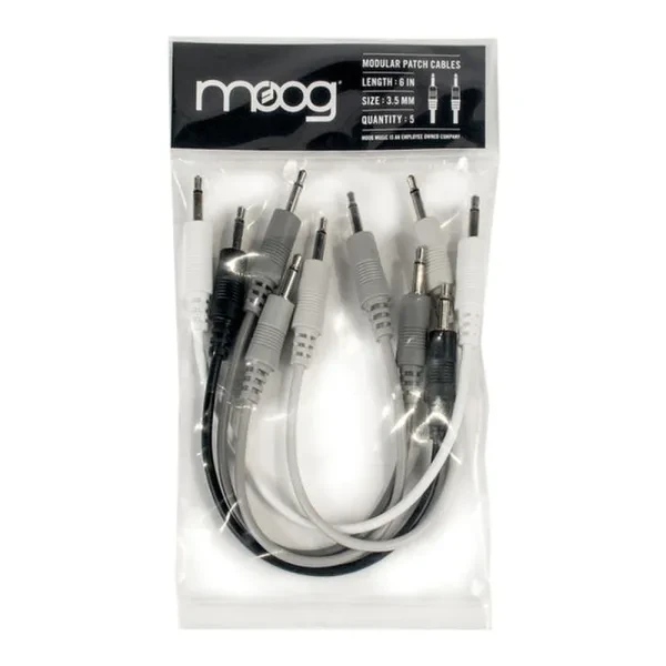 Moog｜Mother-32 Cable 合成器專用跳線 6吋（5條）