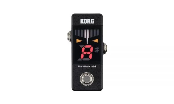 KORG｜Pitchblack mini 踏板式調音器 — 黑色