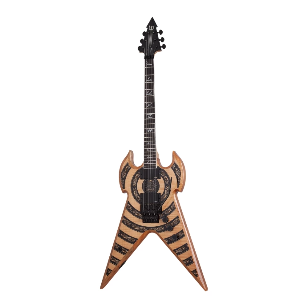 【預購】Schecter x Wylde Audio｜Warhammer FR Norse Dragon 原木色 電吉他