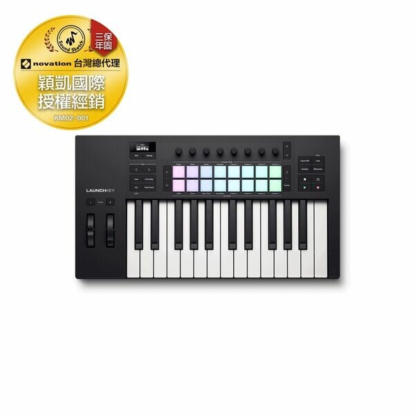 Novation｜Launchkey 25 MK4 MIDI控制鍵盤
