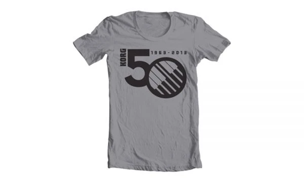 KORG｜50th Anniversary 五十週年特別版短袖 100%純棉T恤 Grey 灰色 L