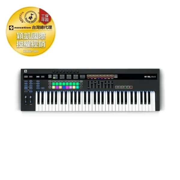 Novation｜61SL MKIII MIDI控制鍵盤