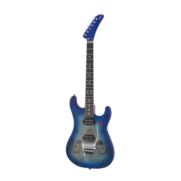 EVH｜5150 Series Deluxe Poplar Burl - Aqua Burst 電吉他