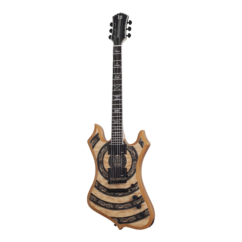 【預購】Schecter x Wylde Audio｜Nomad Norse Dragon 木色 電吉他