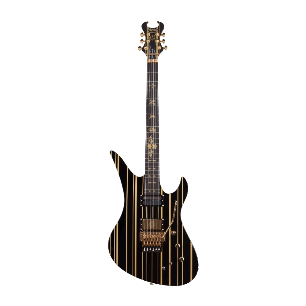 【預購】Schecter｜七級煉獄 簽名款 Synyster Gates Custom-S 黑金色 電吉他