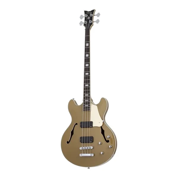 Schecter｜Corsair Bass - Metallic Gold 半空心電貝斯