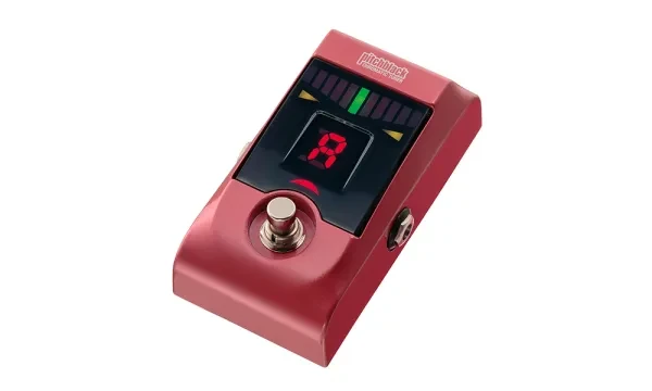 KORG｜Pitchblack 吉他／貝斯專用踏板式調音器 — 金屬紅