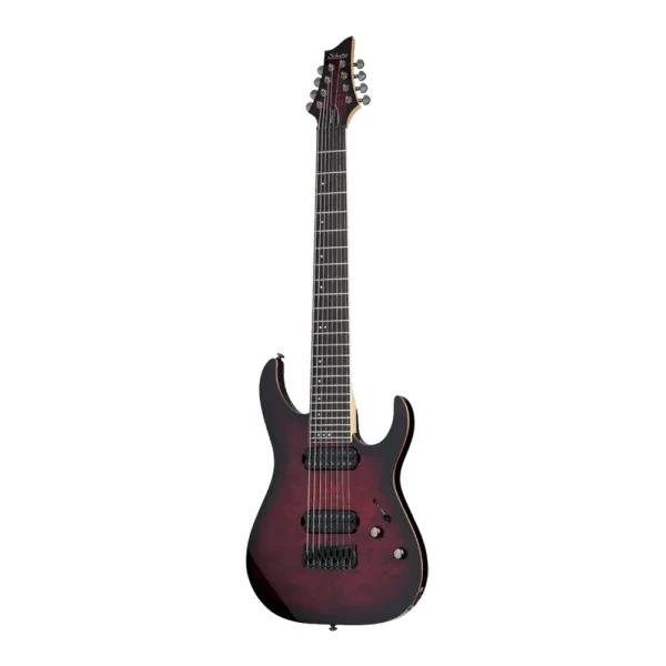 Schecter｜Banshee-8 Passive - Crimson Red Burst 電吉他