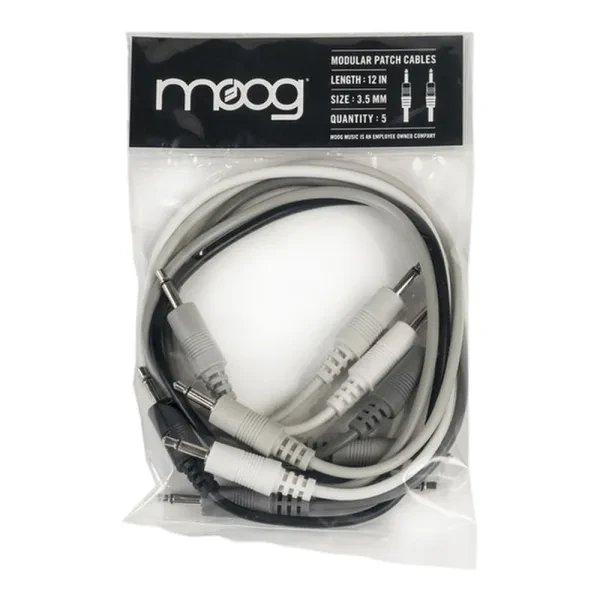 Moog｜Mother-32 Cable 合成器專用跳線 12吋（5條）