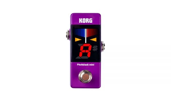 KORG｜Pitchblack mini PB-MINI 迷你踏板式調音器 (紫色)