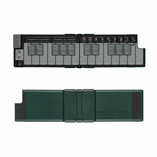 【預購】KORG｜nanoKEY Fold 折疊式 MIDI控制鍵盤 — 綠色