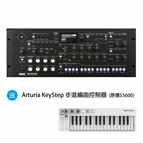 KORG｜wavestate module 數位步進合成器模組