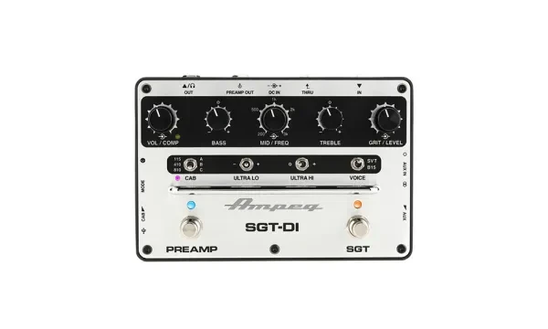 【預購】Ampeg｜SGT-DI 前級DI音箱模擬效果器