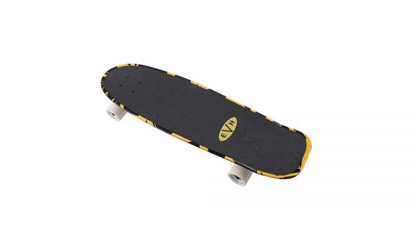EVH｜Black and Yellow Stripes Skateboard 滑板