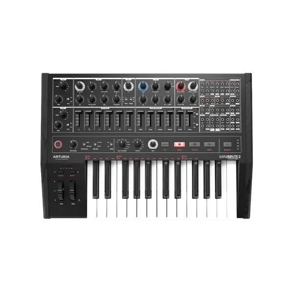 Arturia｜MiniBrute 2 Noir Editions 合成器 黑色限量版