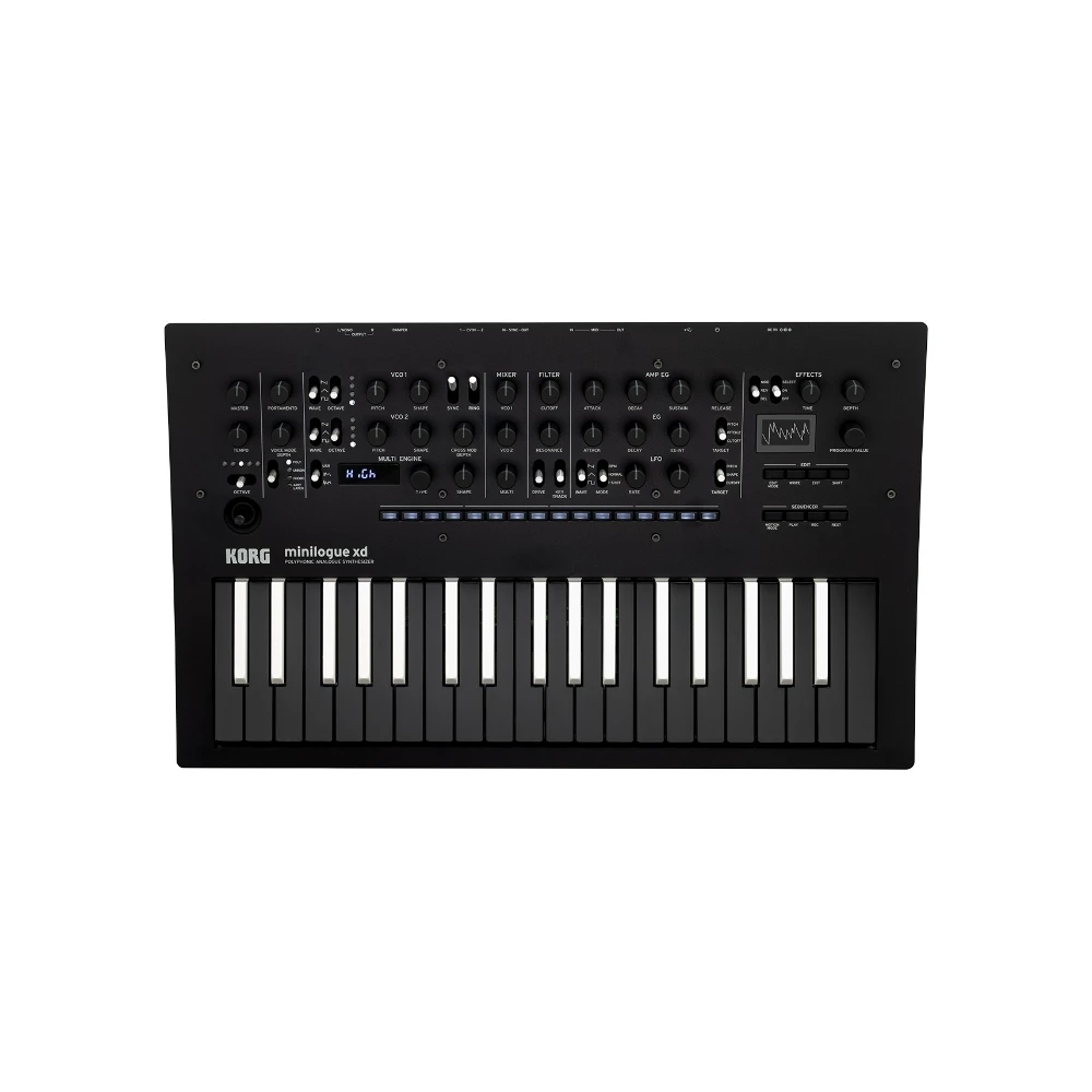 KORG｜限量版 minilogue xd inverted 複音類比合成器 — 反轉特殊色