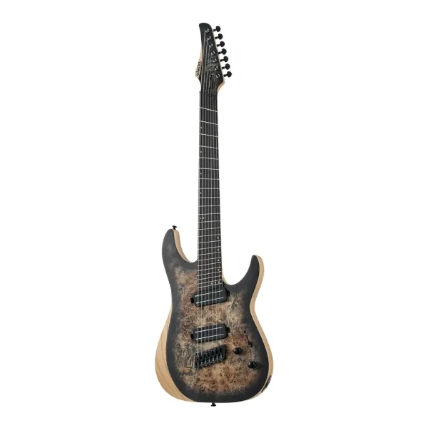 Schecter｜Reaper-7 Multiscale - Satin Charcoal Burst 電吉他