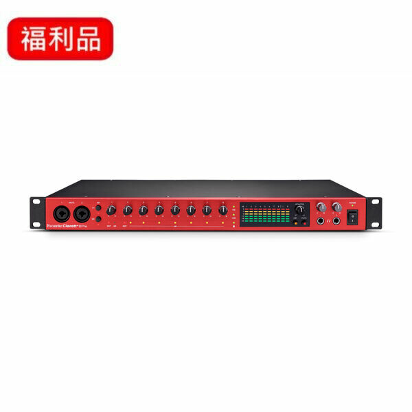 Focusrite｜Clarett+ 8Pre 音訊介面（福利品）