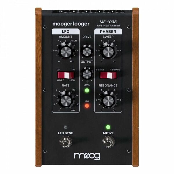Moog｜MoogerFooger MF-103s 12-Stage Phaser 12 軟體效果器