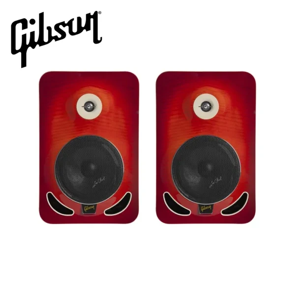 Gibson｜Les Paul 8 八吋 監聽喇叭 — 櫻桃色（一對）