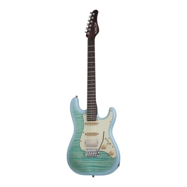 Schecter｜簽名款 Nick Johnston Traditional USA Wembley 冰霜藍 電吉他