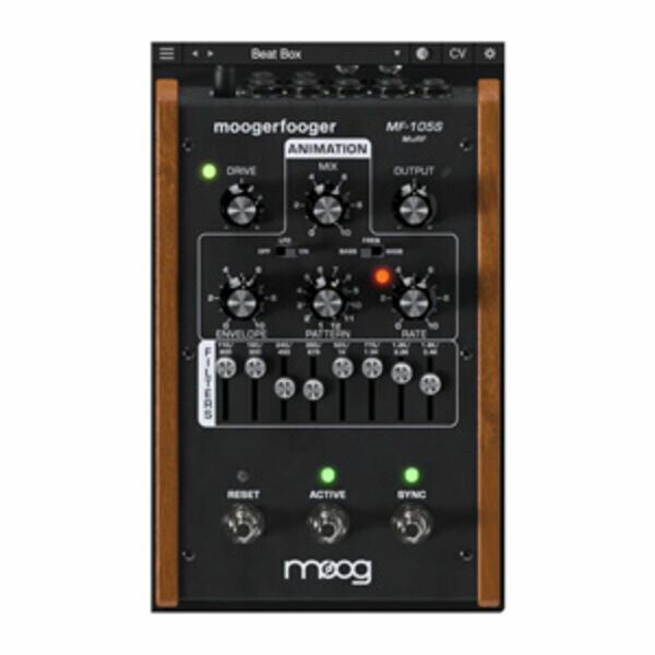 Moog｜MoogerFooger MF-108S ClusterFlux 軟體效果器