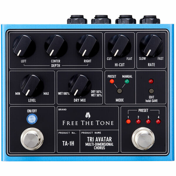 Free The Tone｜Tri Avatar TA-1H 效果器