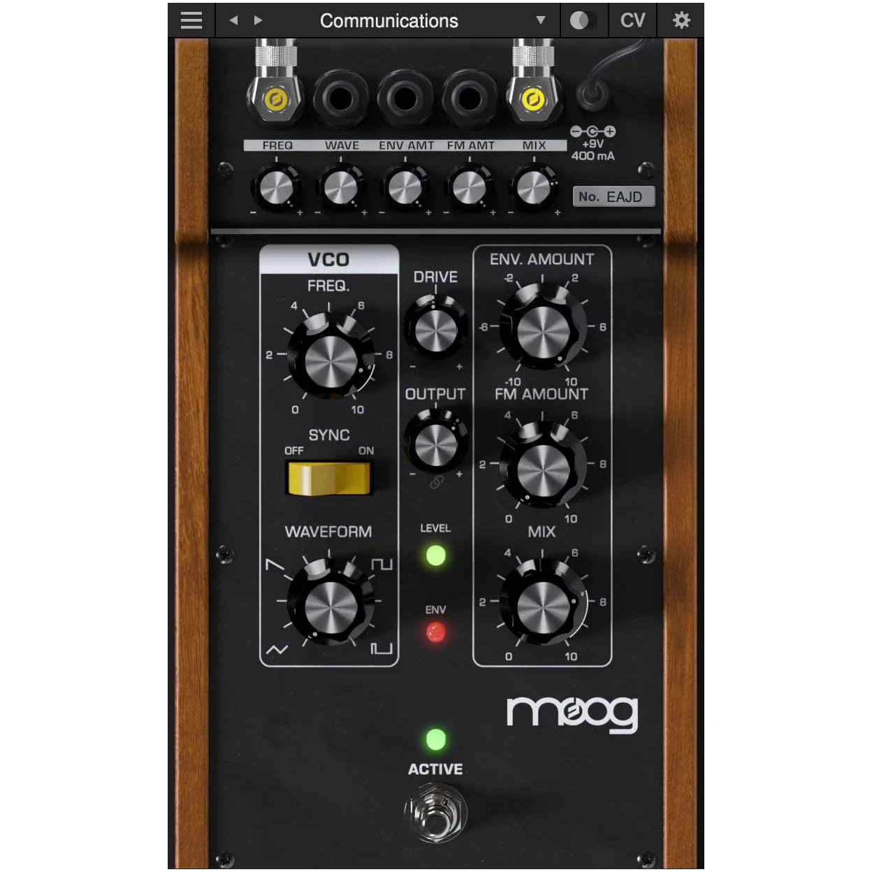 Moog｜MoogerFooger MF-107s Freqbox 軟體效果器
