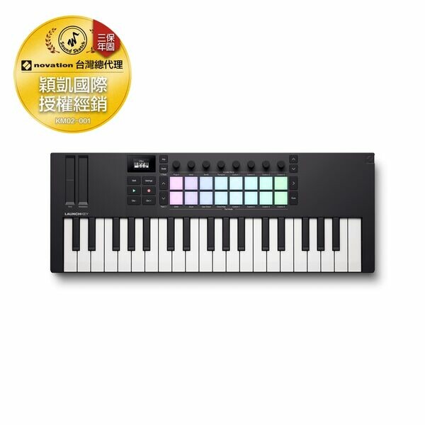 Novation｜Launchkey Mini 37 MK4 MIDI控制鍵盤